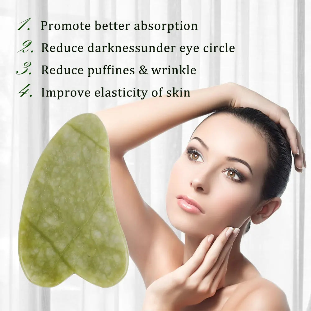 Rose Quartz Roller & Gua Sha Set