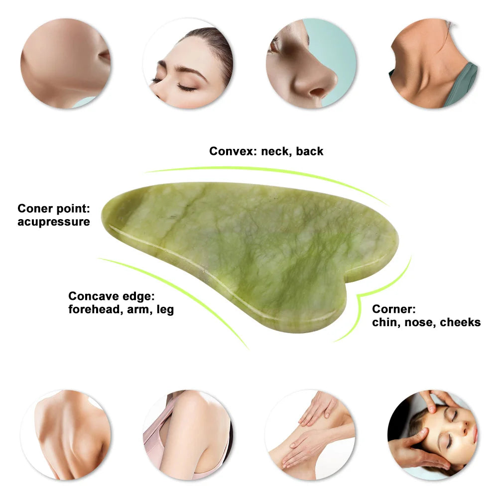 Rose Quartz Roller & Gua Sha Set