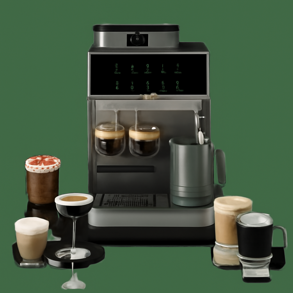 Fully Automatic Espresso Machine Green